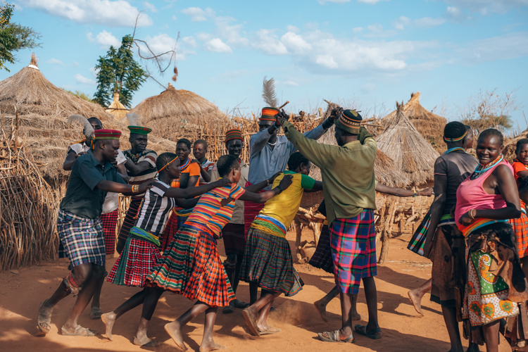 Cultural dance - Uganda community